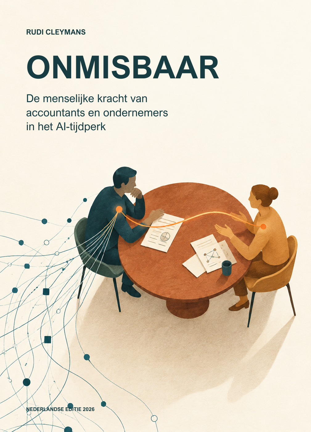 Cover ONMISBAAR van Rudi Cleymans: een accountant en ondernemer in gesprek